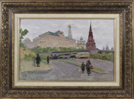 Осипов Александр Ефимович. Москва. Вид на Большой каменный мост
